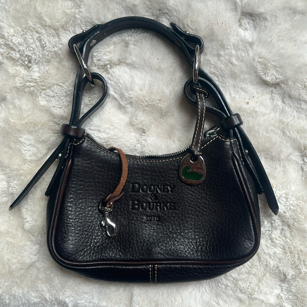 Dooney & Bourke Brown Leather Hand Bag